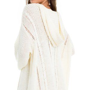 NWT Wildfox destructed super soft hoodie sweater M